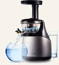 water in slowjuicer